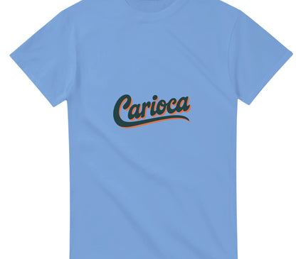 Carioca script rétro — T-shirt Rio