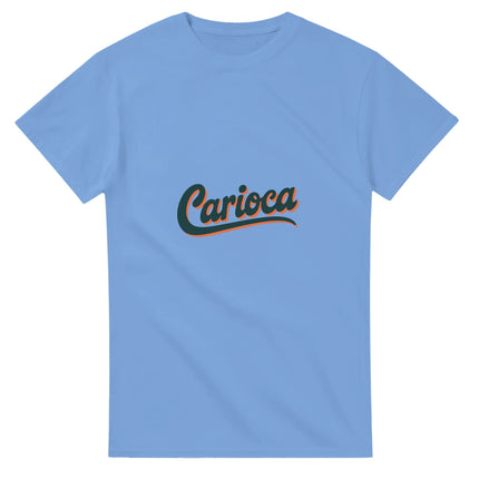 Carioca script rétro — T-shirt Rio