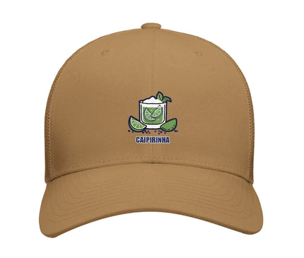Casquette caipirinha — trucker mesh réglable