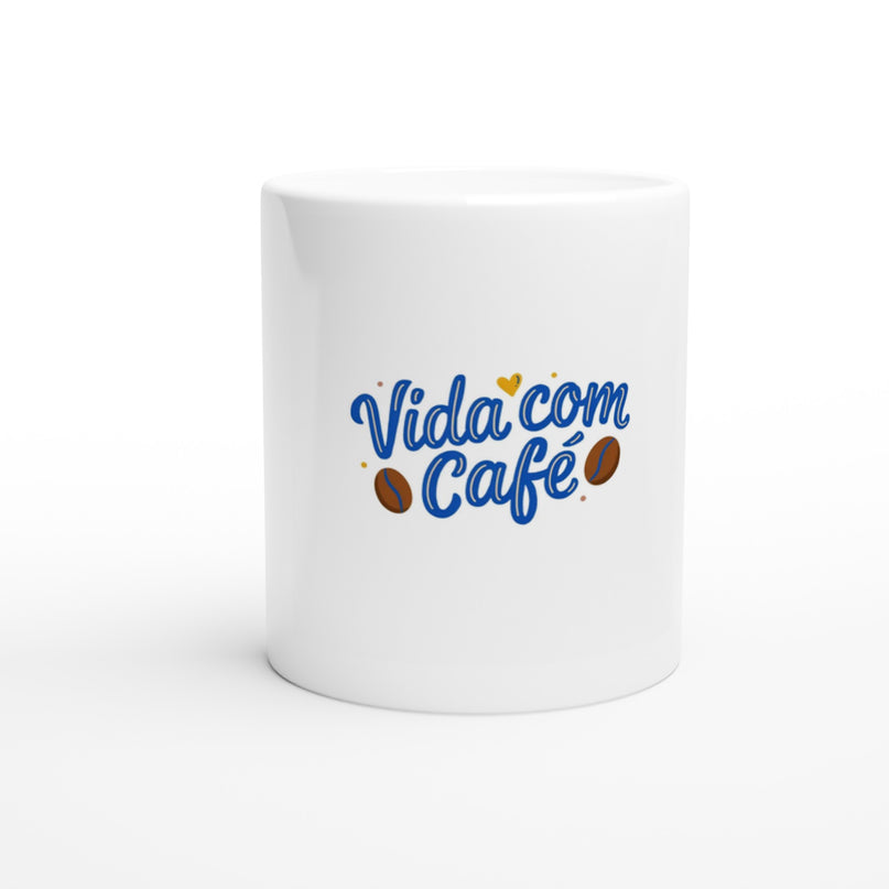 Mug Brésil Vida com Café — vue de face