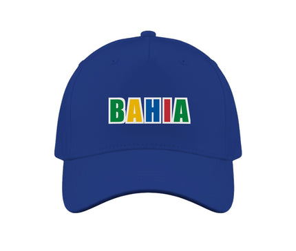 Bahia en lettrage — casquette Brésil