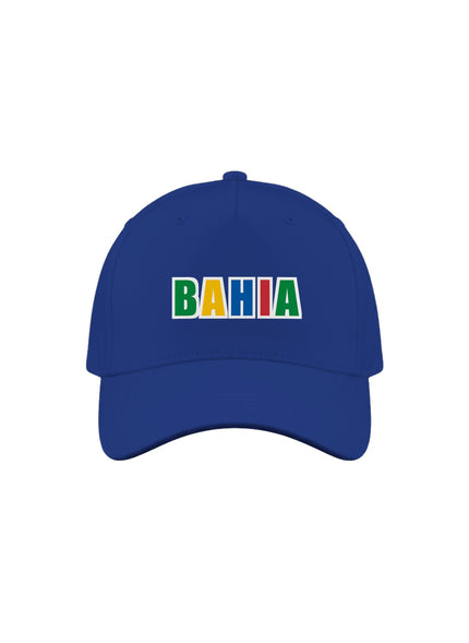Bahia en lettrage — casquette Brésil