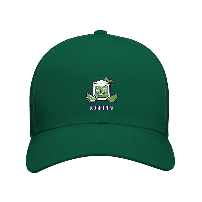Casquette caipirinha — trucker mesh réglable