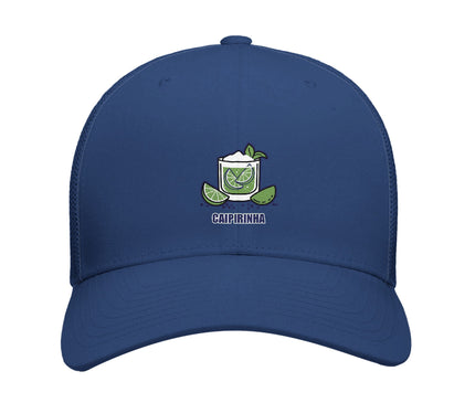 Casquette caipirinha — trucker mesh réglable